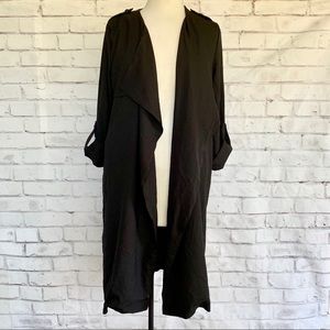 NWT. Waterfall lapel lightweight jacket